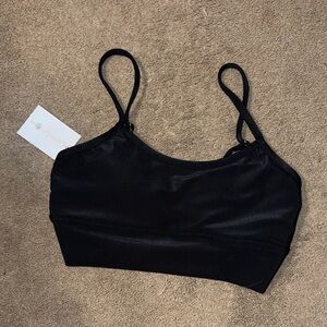 LAINSNOW NEVER WORN BLACK BIKINI TOP size M